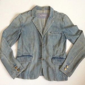 GAP Jean Blazer Jacket size 6
